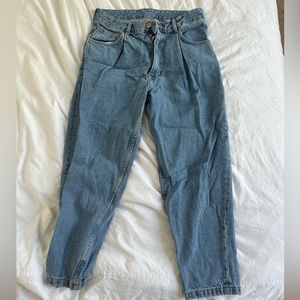 Bershka Mens Baloon Jeans Wide Baggy Size 30